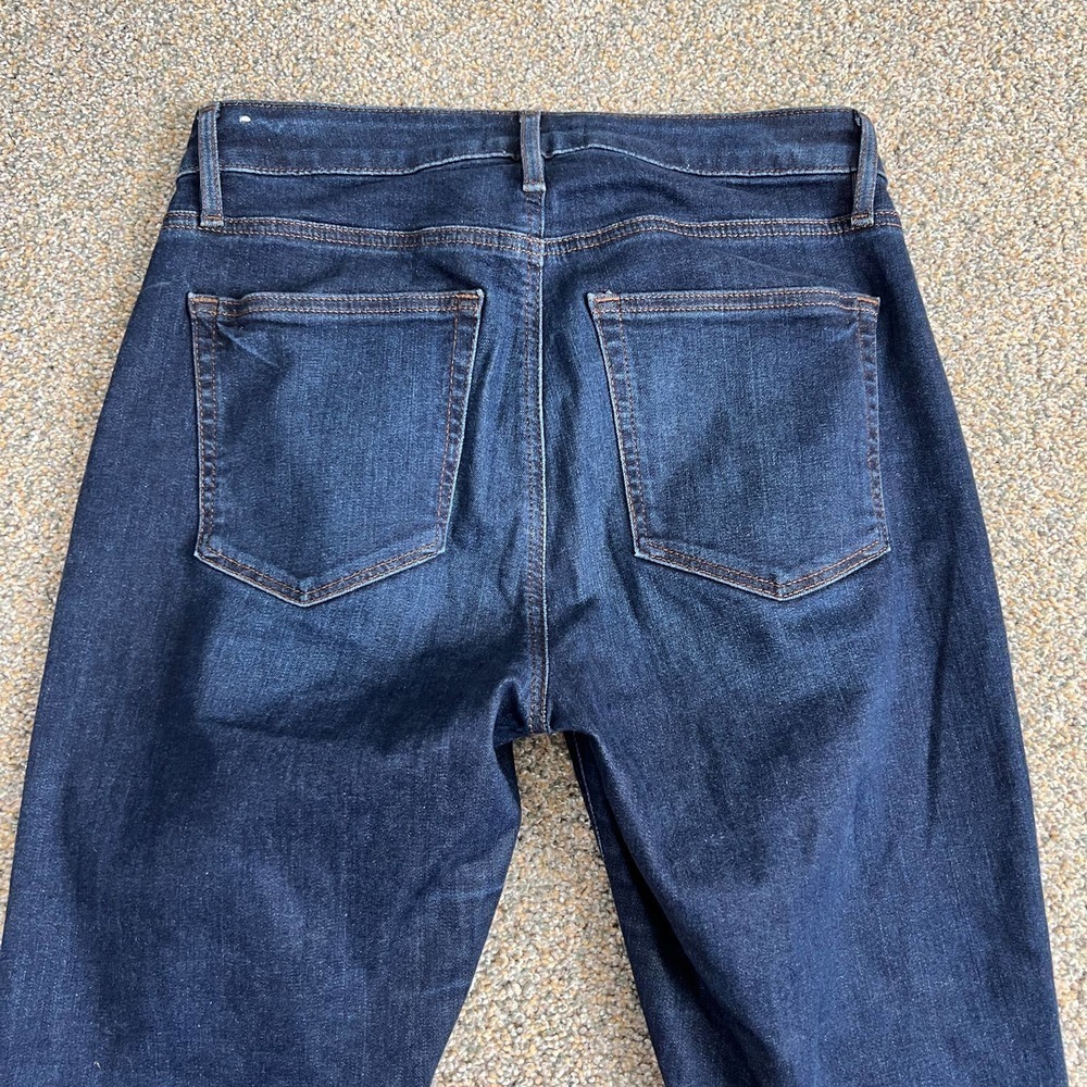 Loft Curvy Skinny Jeans Women's 26/2 Mid Rise Stretch Denim Dark Wash Casual - Picture 4 of 8